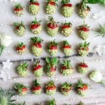 Matcha Chocolate Covered Strawberries