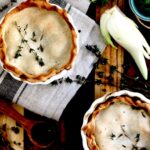 Mini Pot Pies with Black Lentil, Fennel, and Thyme