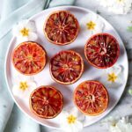 Broiled Blood Oranges with Sweet Coconut Sugar