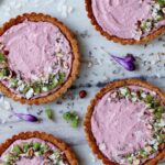 Pink Raspberry Cream Tarts