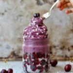 Cherry Chocolate & Chia Smoothie Parfait
