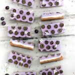 Blueberry Lavender Cheesecake with Muscat Grape