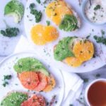 Citrus Avocado Toast with Cashew Cream Cheese