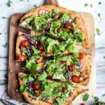 salad pizza
