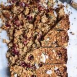 Raspberry Crumble Granola Bars
