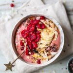 Pink Raspberry Oat Smoothie