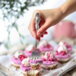 Raw + Mini Pink Vegan Cheesecake