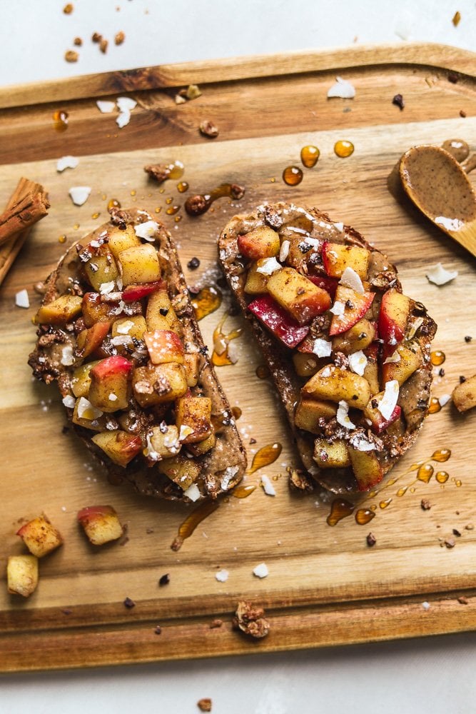almond butter toast