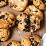 Flourless Chocolate Chip Cookies (1-Bowl + Vegan + GF)
