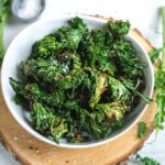 No Fail Salty Kale Chips