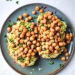 Roasted Chickpea and Avocado Toast