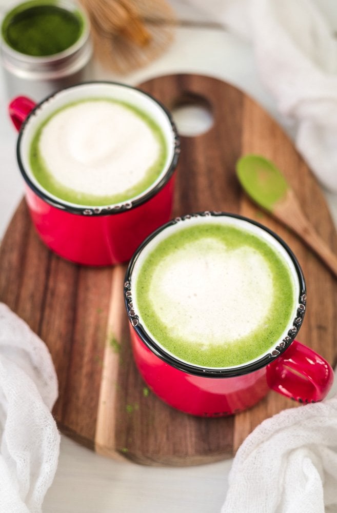 how to make an almond milk latte at home