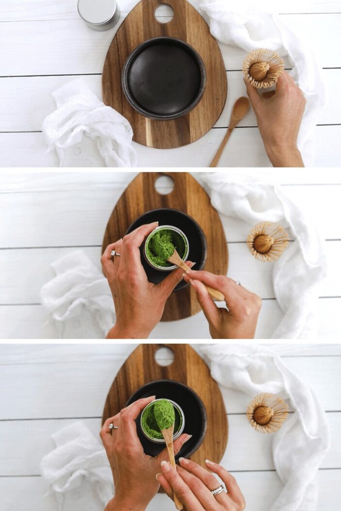 How to Make a Matcha Latte with almond milk | Vegan Recipe
