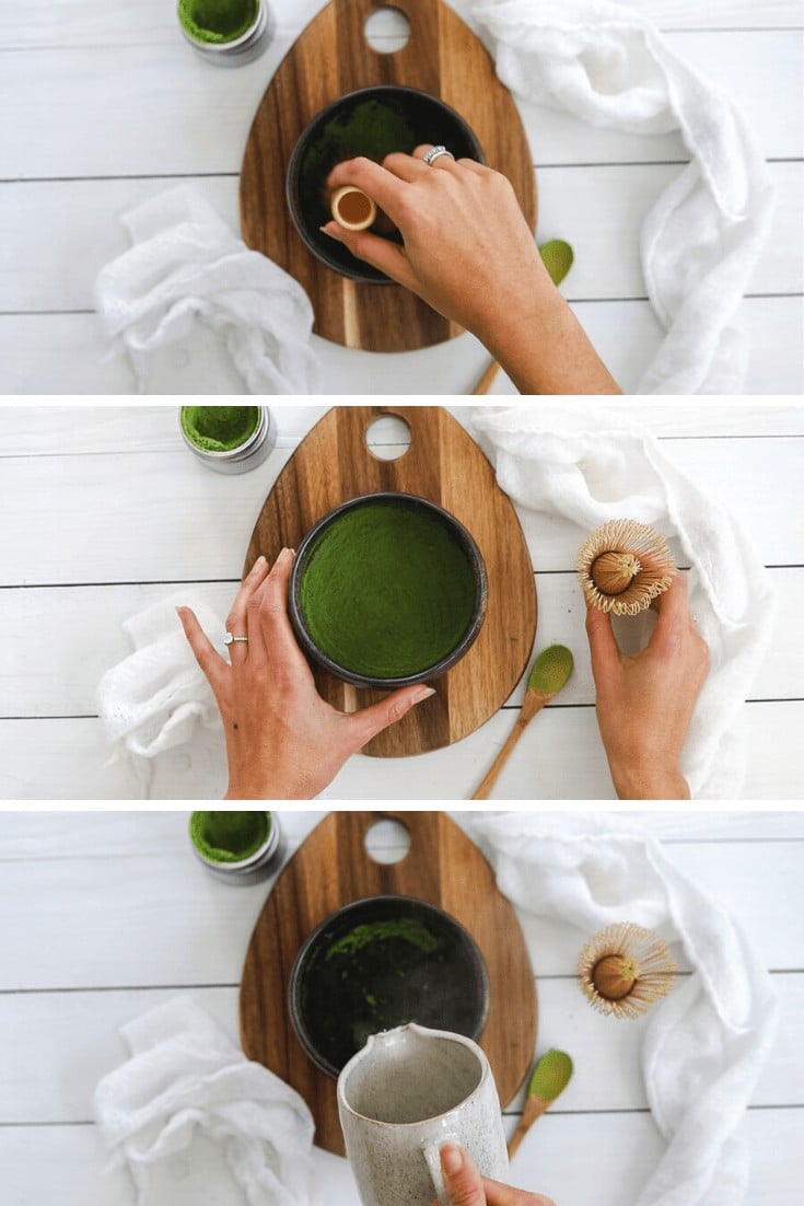 How to make a matcha latte