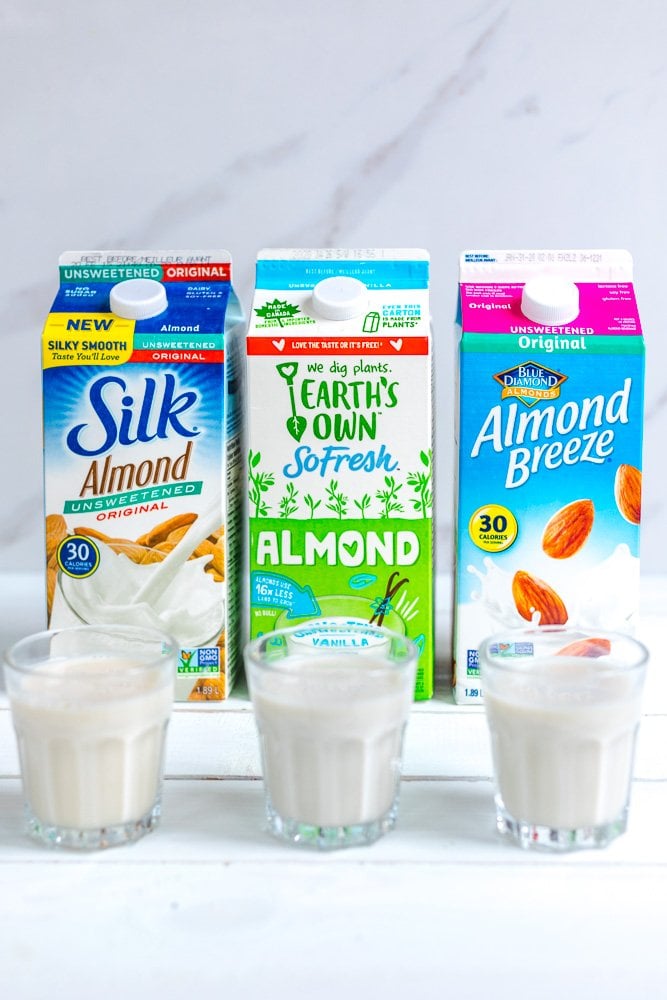 Best StoreBought Almond Milk Review Two Spoons