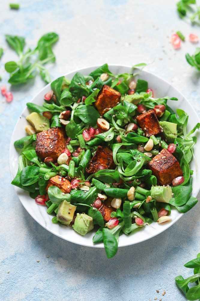 Pumpkin Salad Two Spoons