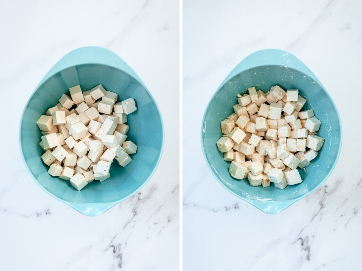 how to make crispy baked tofu