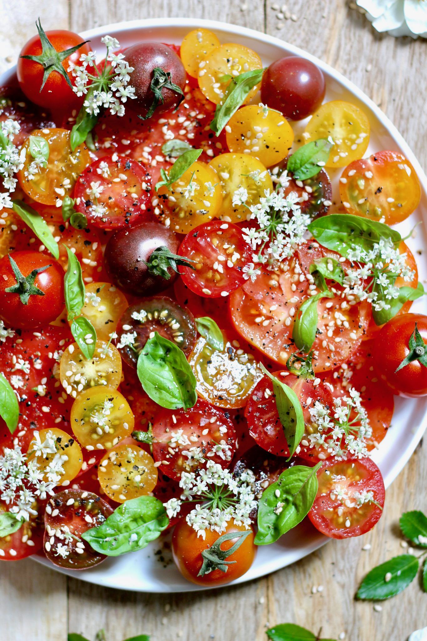 Tomato Rainbow Salad