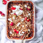 strawberry rhubarb crisp