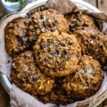 pumpkin oatmeal chocolate chip cookies
