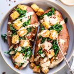 vegan stuffed sweet potatoes recipe