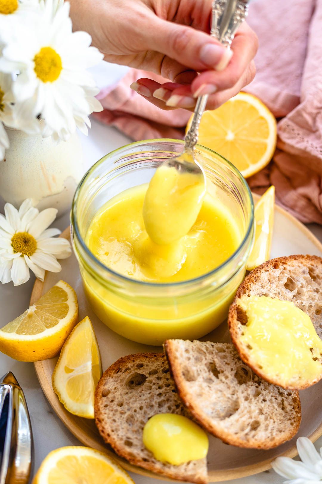 Vegan Lemon Curd Recipe - How to make - Two Spoons