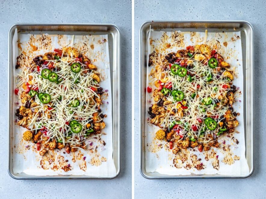how to make cauliflower nachos