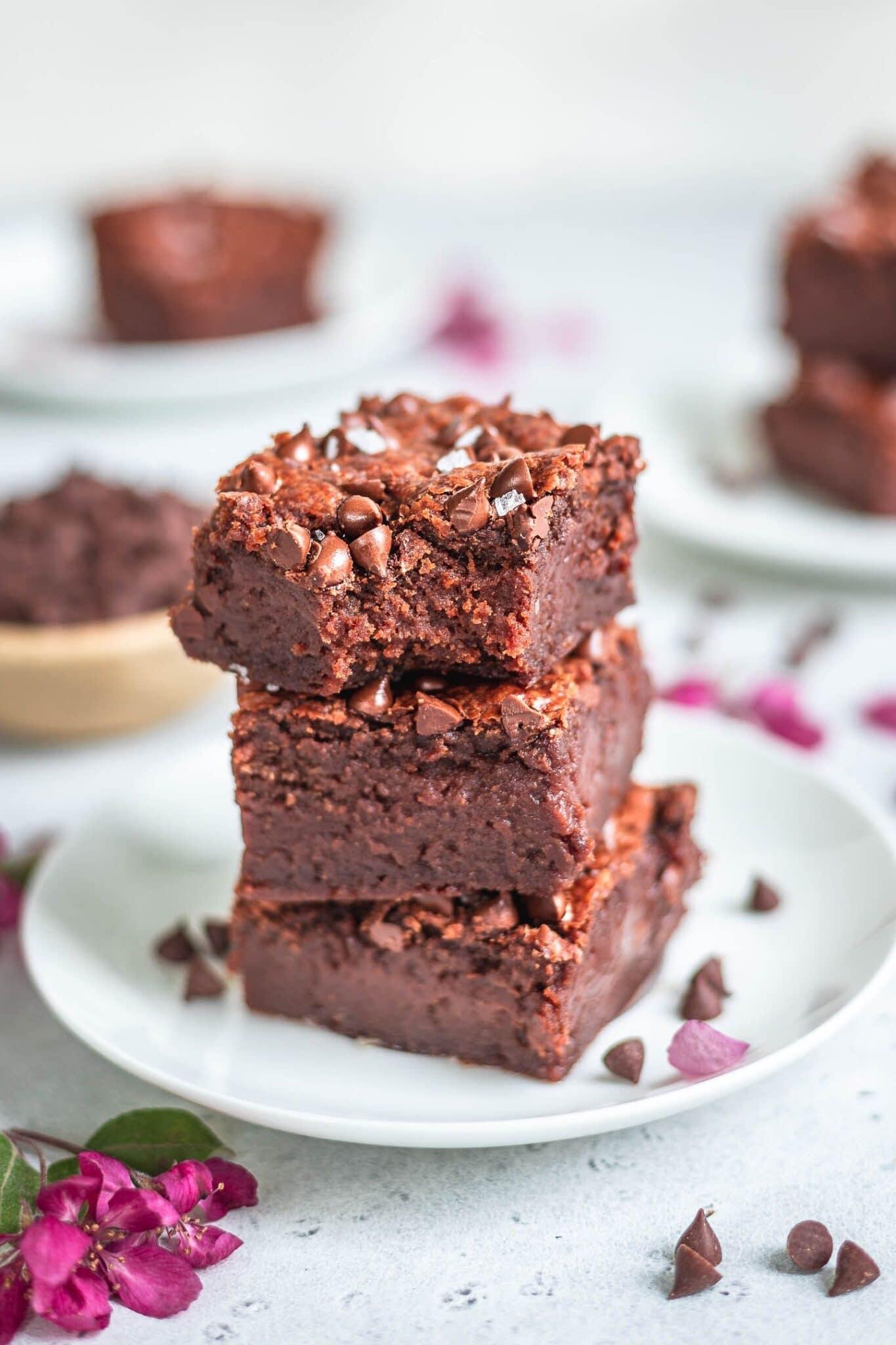 Beet Brownies vegan recipe Two Spoons