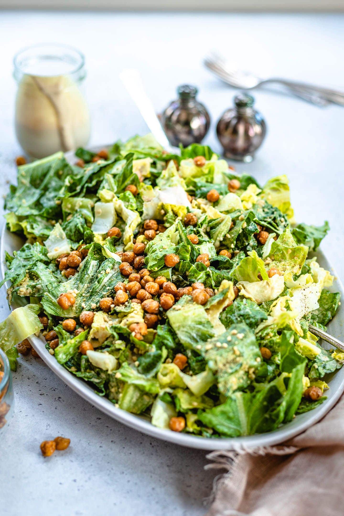vegan caesar salad