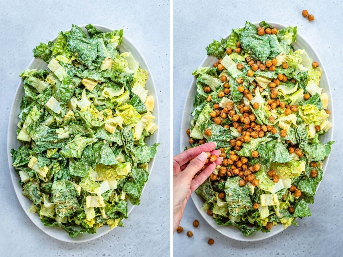 crunchy roasted chickpeas