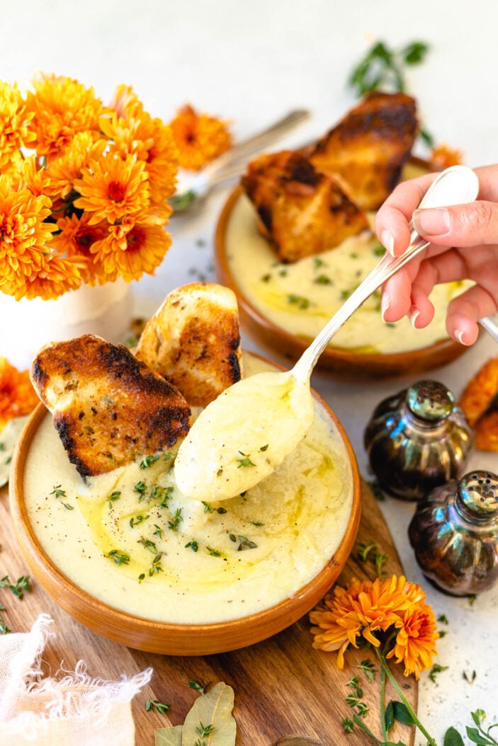 potato leek soup