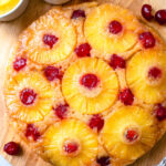 vegan pineapple upside down cake