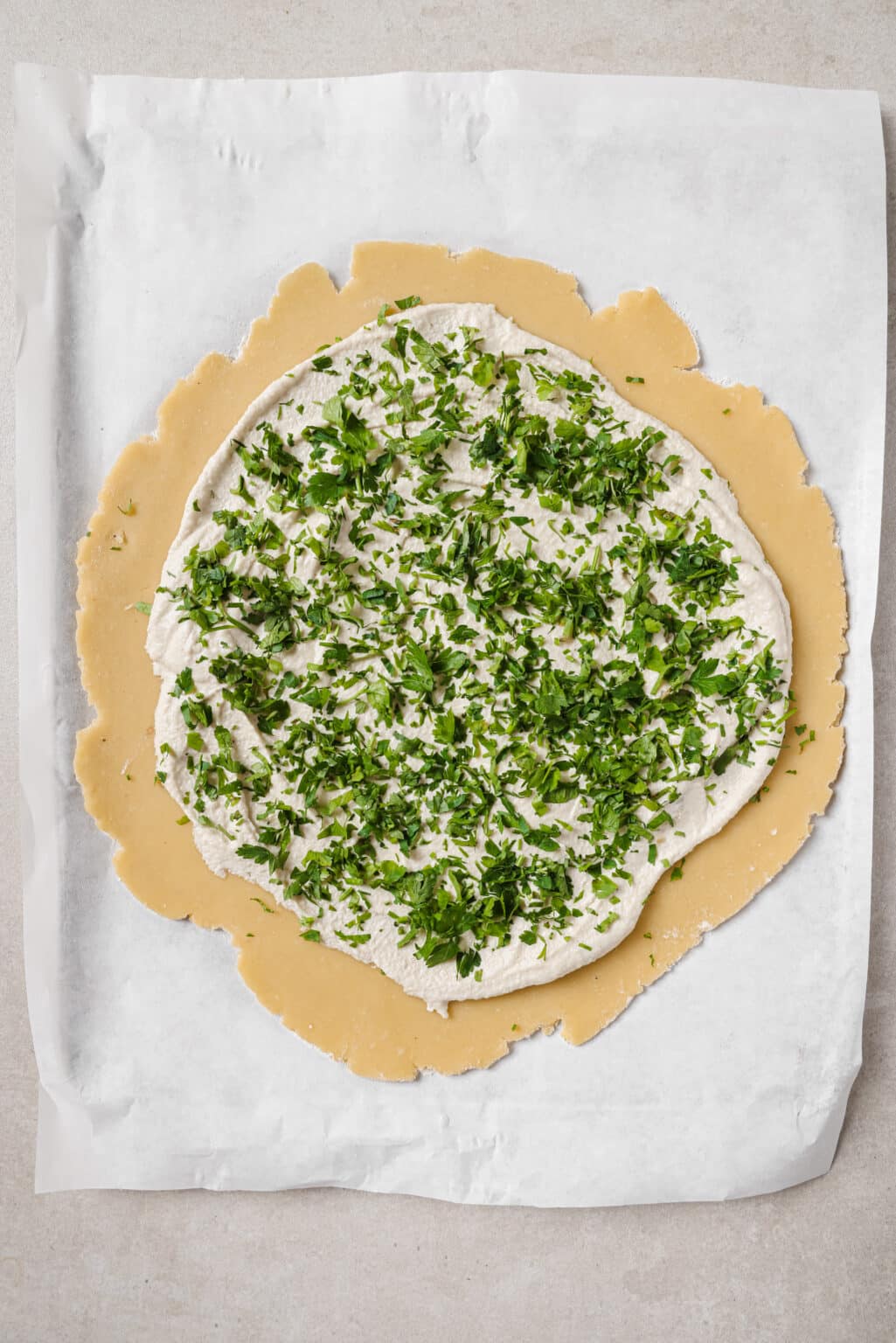 Savoury Leek and Potato Galette (vegan) Two Spoons