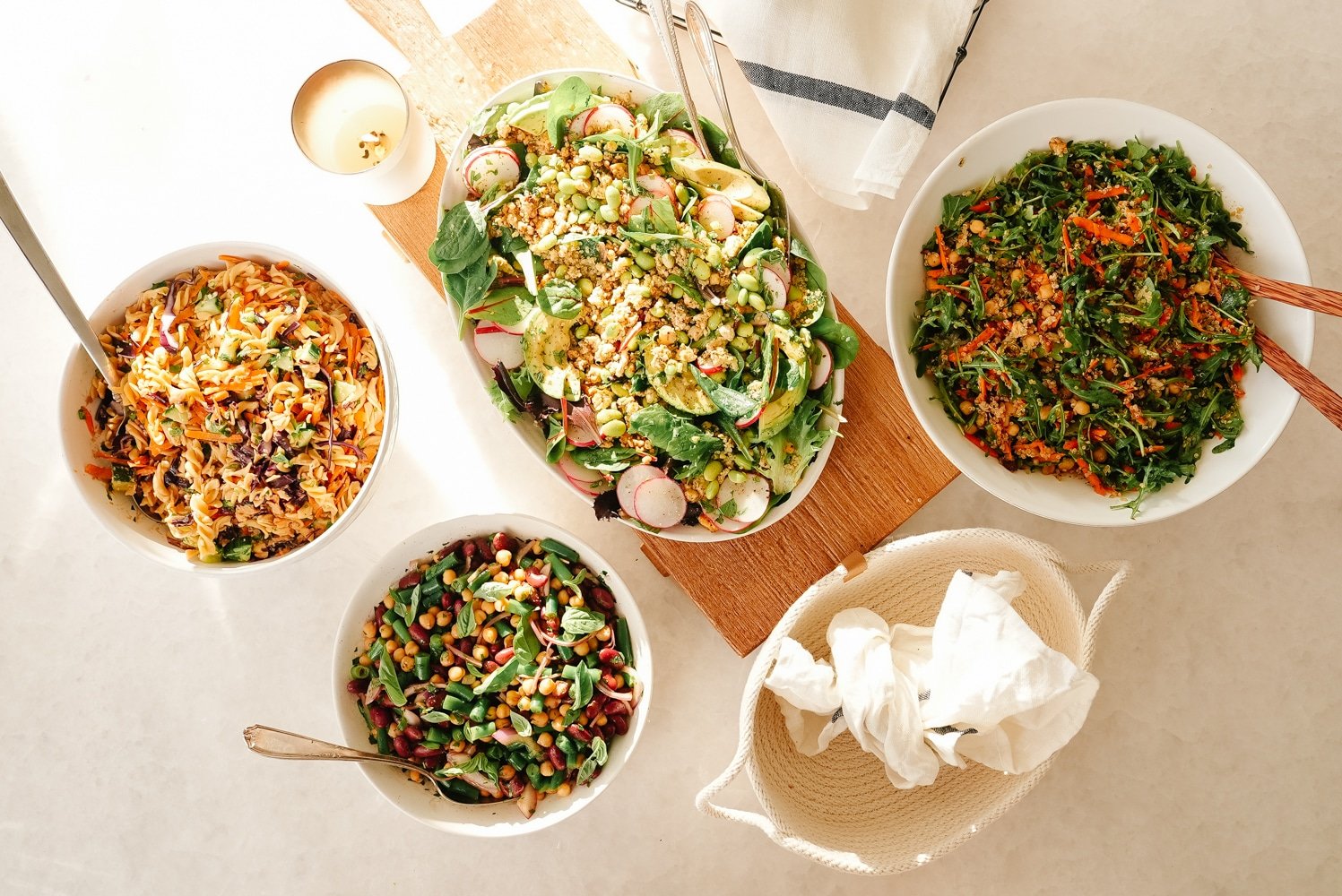 Easy Vegan Protein Salads (Perfect for Meal Prep!) Two Spoons