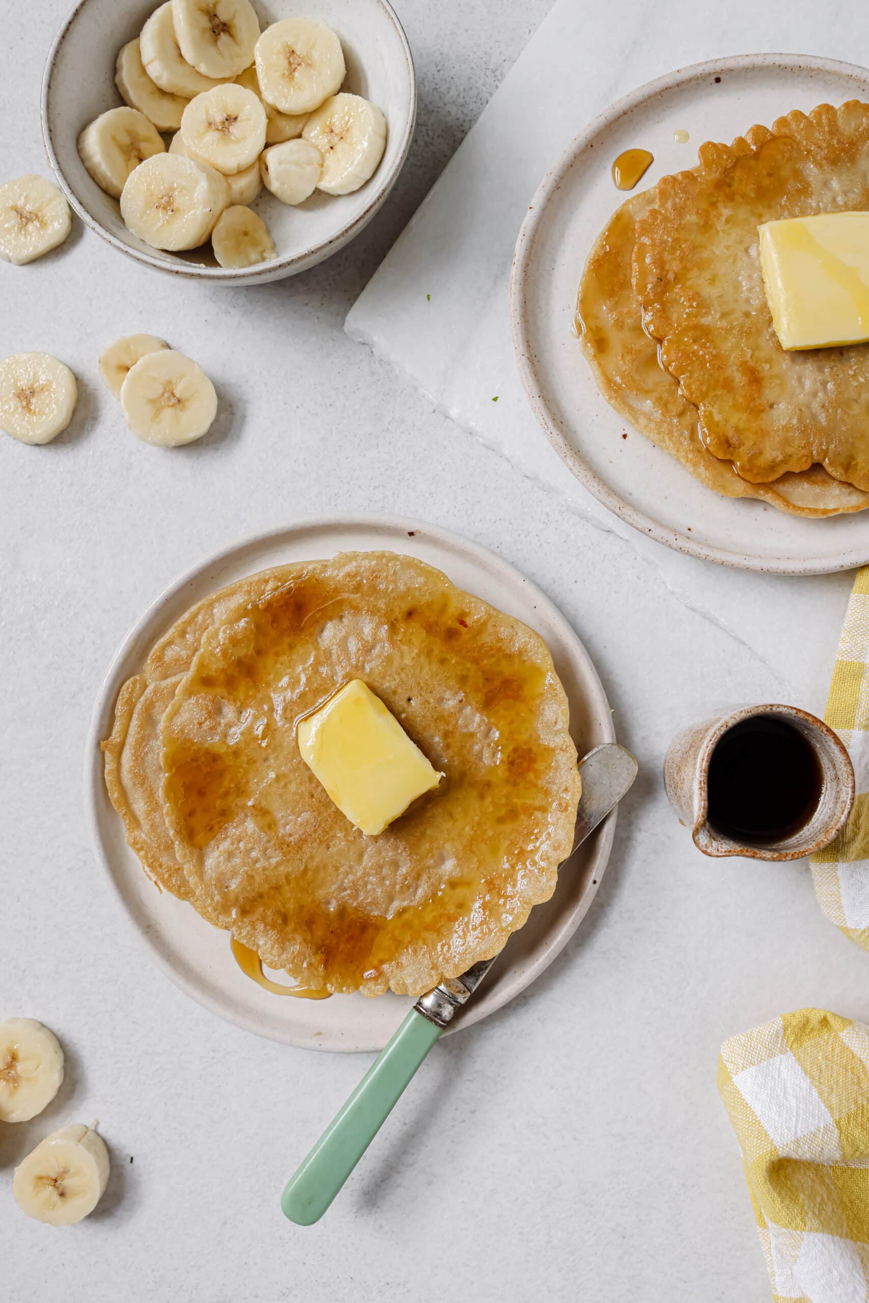 The Best Almond Flour Banana Pancakes (Vegan) Two Spoons