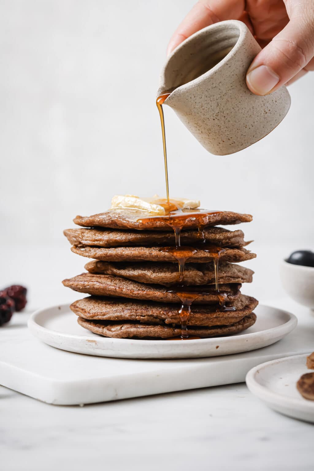 20Minute Fluffy Buckwheat Pancakes (Vegan & GlutenFree) Two Spoons
