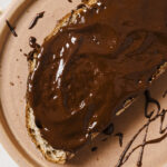 vegan nutella spread on toast