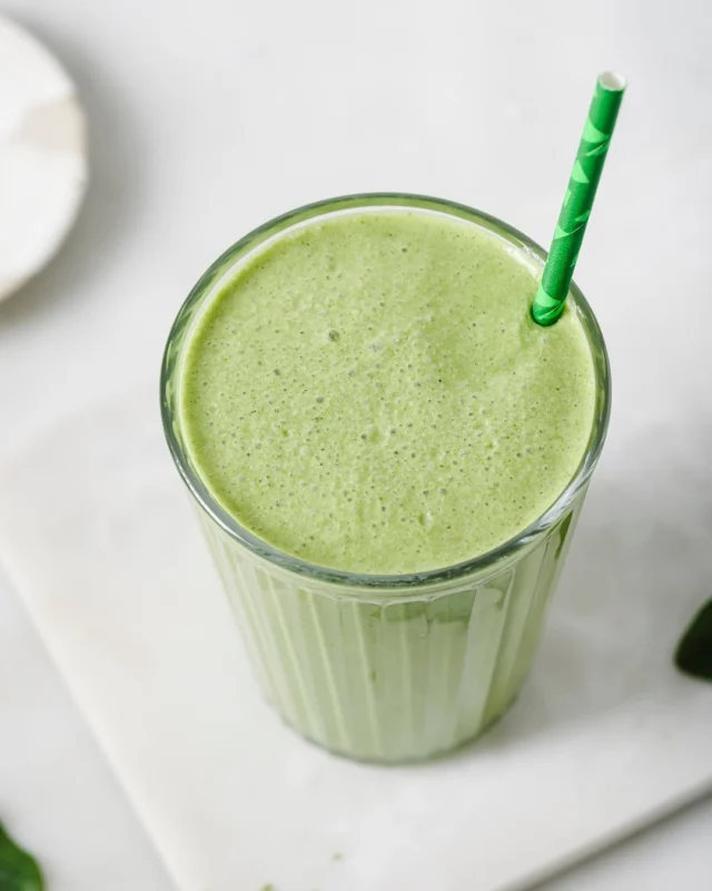 Mornings just got way more zen. 💚✨ Meet my 3-minute high protein matcha smoothie! It’s creamy, energizing, and ready in just 3 minutes.

It’s packed with antioxidants from ceremonial grade matcha, plant protein from hemp hearts, and a sneaky handful of spinach for a nutrient boost. Naturally sweetened with banana, it’s the kind of breakfast that keeps you full and feeling good.

Comment MATCHA below and I’ll DM you the recipe! 💌

-
#matchasmoothie #easybreakfast #plantbased #healthybreakfastideas